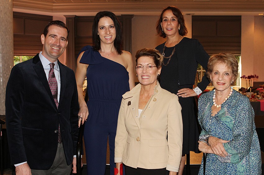 Co-chairs Mark Steinwachs, Kyla Weiner,  President/CEO Stephanie Fraim and co-chairs Pam Brown and Charlotte Perret