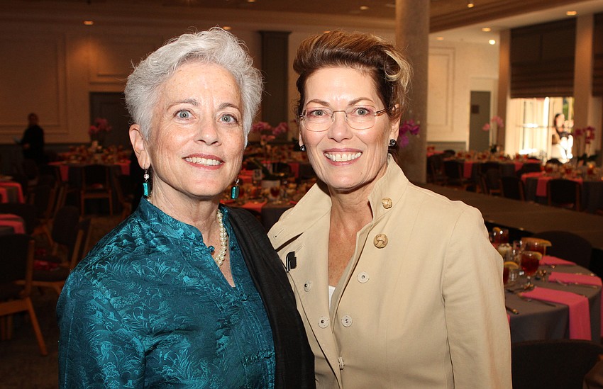 Director of Philanthropy Jan Chester and President and CEO Stephanie Fraim