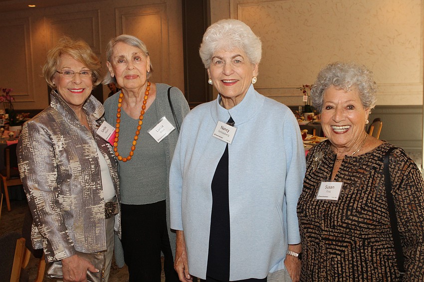 Linda Albert, Lucia Blinn, Nancy Schlossberg and Susan Fink