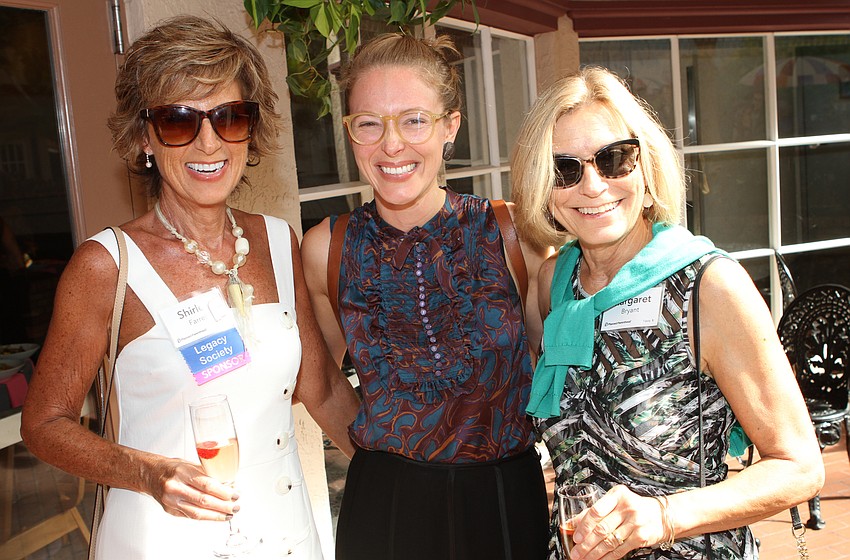 Shirley Farrell, Paola Ferst and Margaret Bryant
