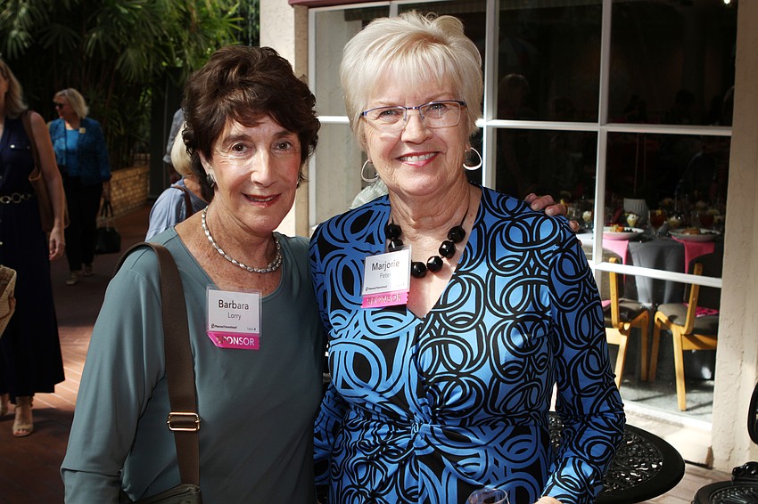 Barbara Lorry and Marjorie Peter
