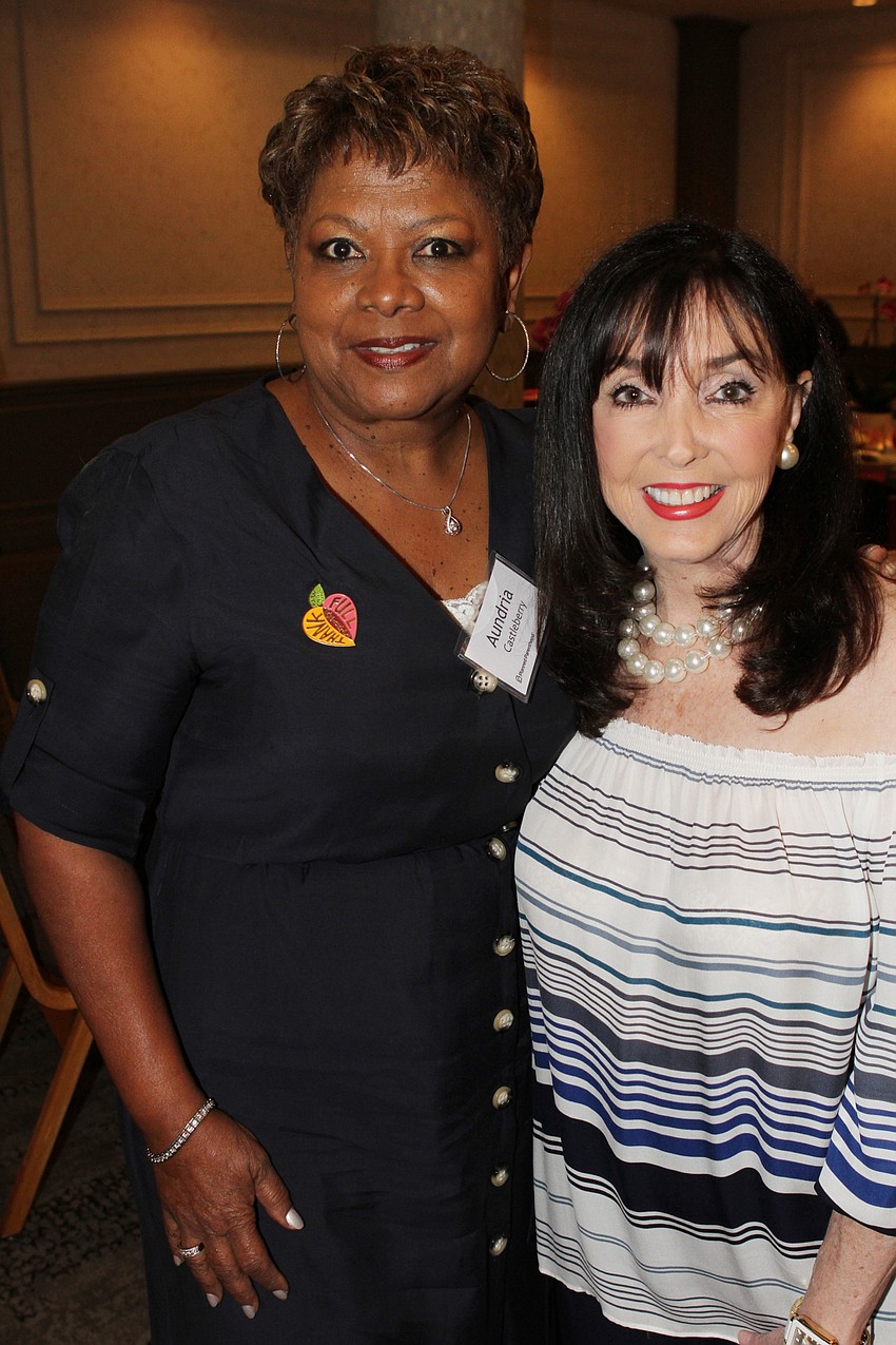 Aundria Castleberry and Wendy Mannresnick