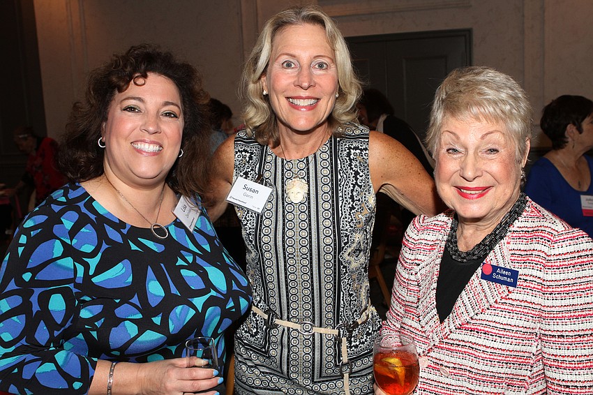 Lisa Zelniker, Susan Gorin and Aileen Schuman