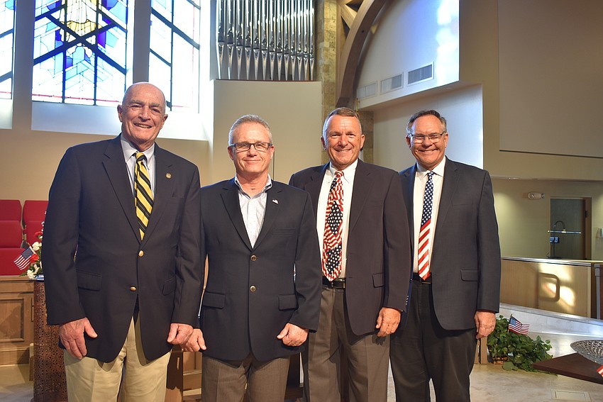 Dr. Stanley Minken, Dr. Dan Wyman, Scott Wuesthoff and Joseph Holt.