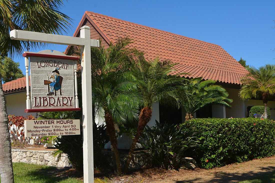 Longboat Library is open seven hours a day during season.