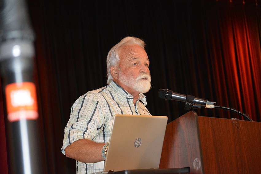Vietnam veteran and former Manatee County teacher Pat Palmer, who served in the U.S. Army Special Forces, provided the keynote address. He spoke of how the military instills teamwork, valor and character.