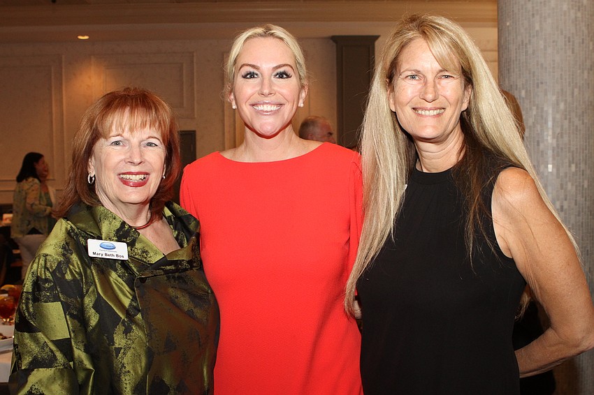 Mary Beth Bos, Nikki  Taylor and Ashley Grant