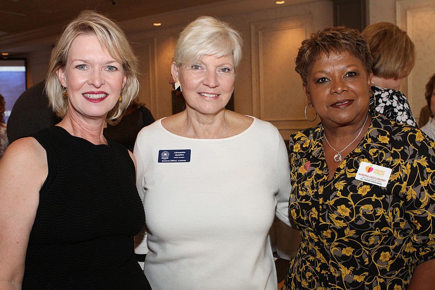 Veronica Brady, Alexandra Quarles and Aundria Castleberry
