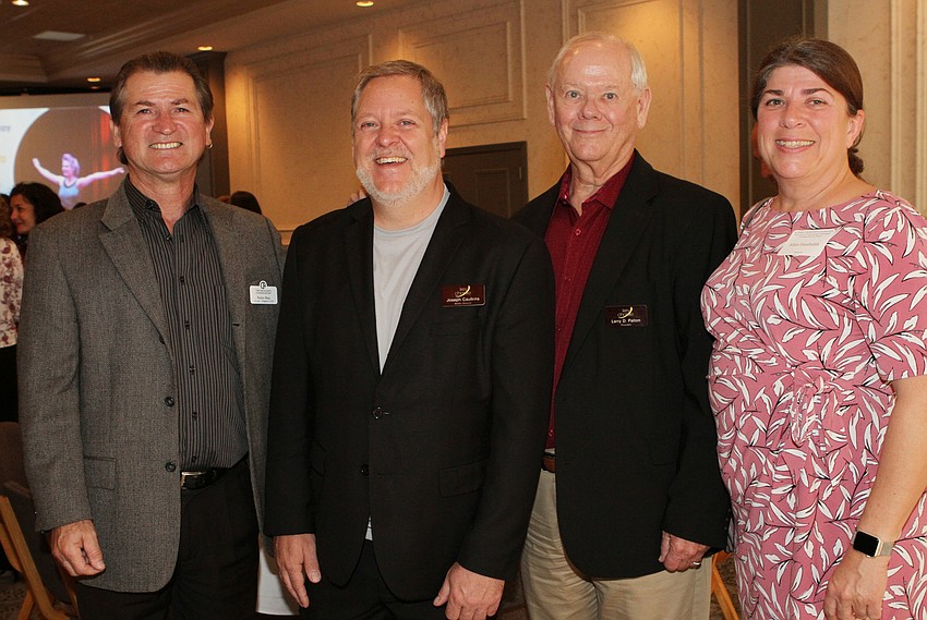 Pedro Reis, Joseph Caulkins, Larry Patton and Ellen VanDolah
