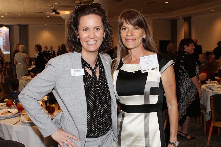 Erin Minor and Kim Niemann