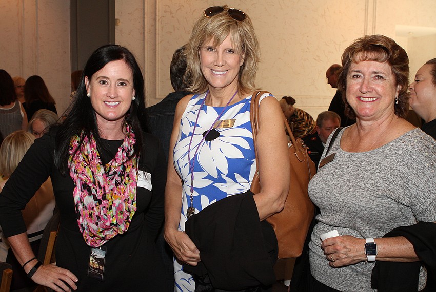 Erin Guzzo, Nancy Denton and Elsie Merrill