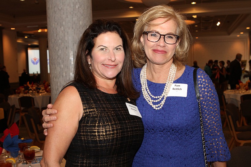 Charlotte Hinman and Pam Beitlich