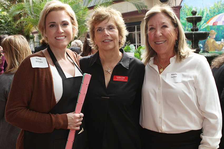 Tonya DiSapio, Cynthia Craig and Marlis Carter