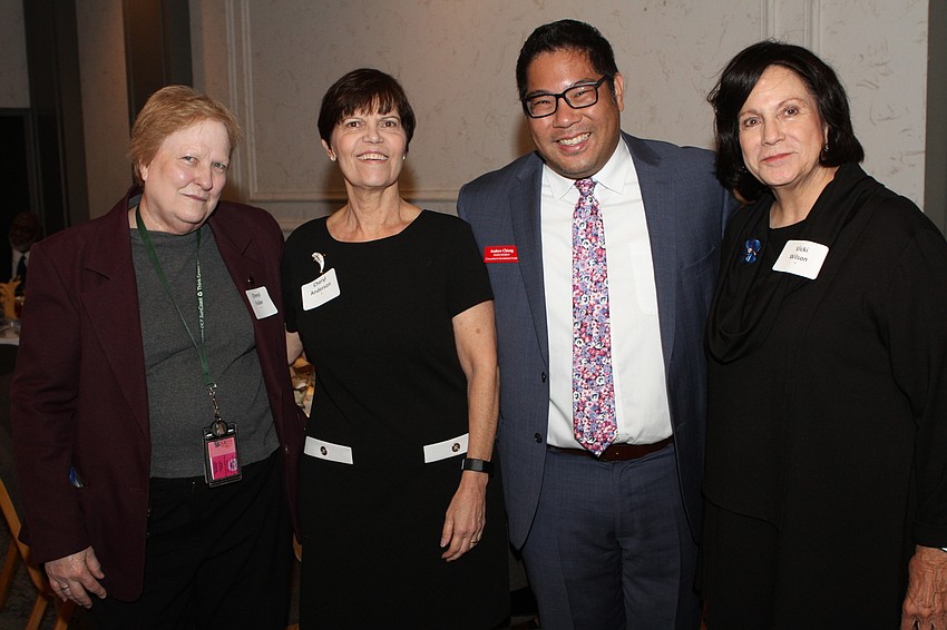 Cheryl Fuller, Cheryl Anderson, Andrew Chiang and Vicki Wilson