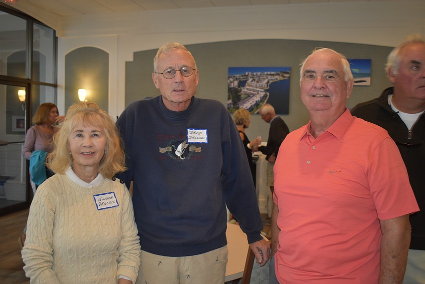 Ginger and David Driscoll and Don Atkinson.