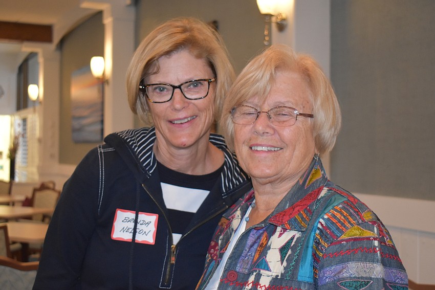 Brenda Nelson and Carol Fischbein.