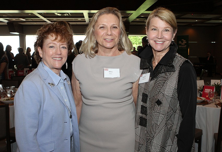 Brynne Anne Besio, Mira Akins and Jeanie Kirkpatrick