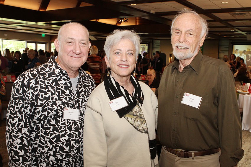 Dennis Rees, Jan Chester and Peter Tannen