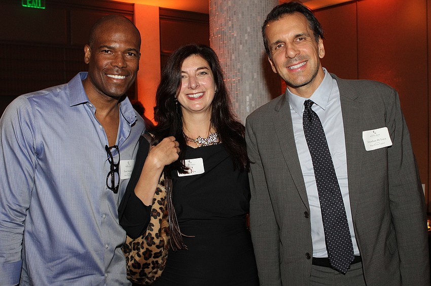 Etzer Seraphin, Anna Nekoranec and Jonathan De Luca