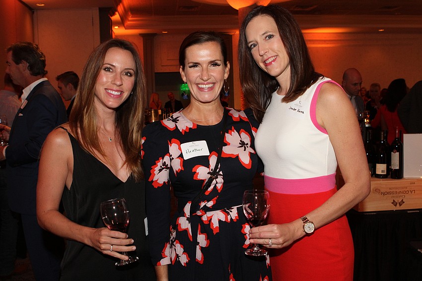 Jennie Heskett, Heather Murchie and Jennifer Kucera