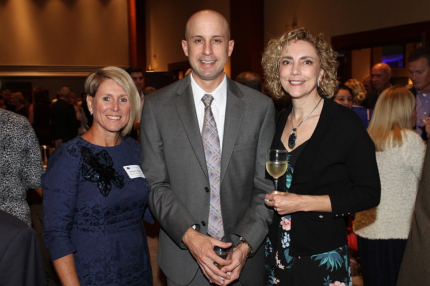 Doreen Seider with Kevin and Sue Claridge
