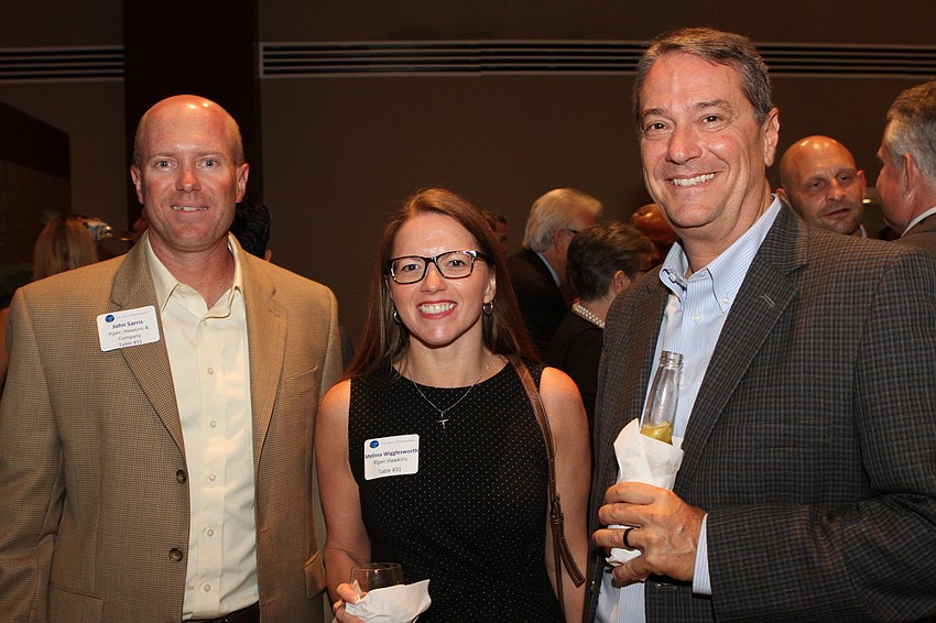 John Sarris, Melissa Wigglesworth and Bill North