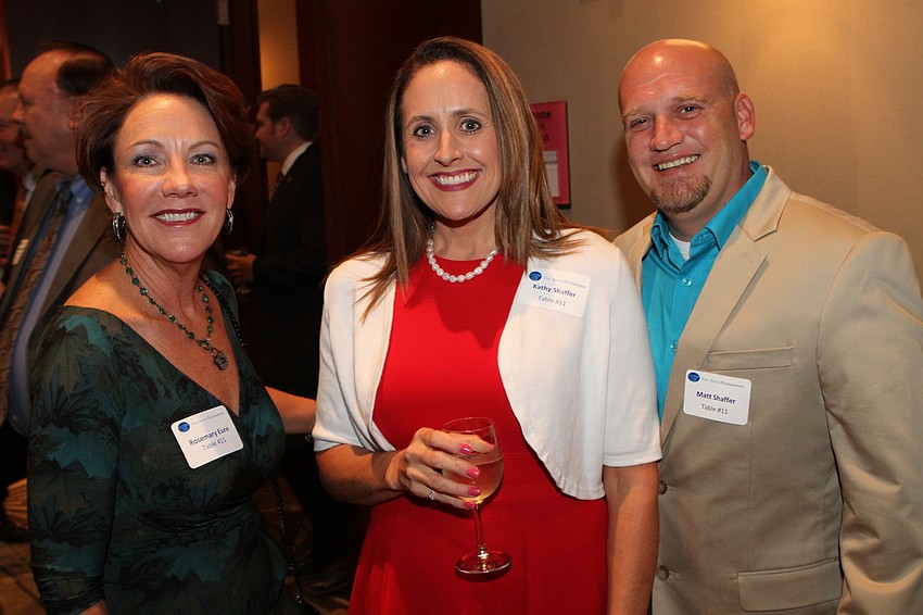 Rosemary Eure, Kathy Shaffer and Matt Resley