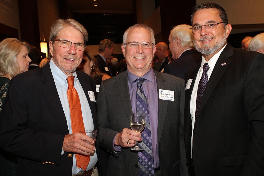 Tom Dart, Bill Robertson and George Mazzarantani