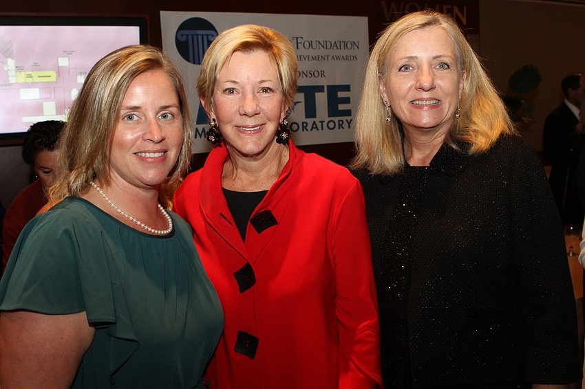 Susie and Debbie Toale with Donna Barcomb