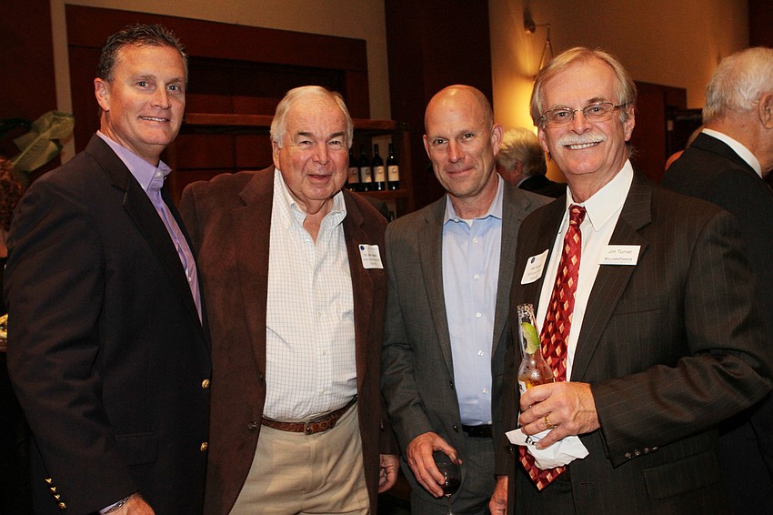 Ray Suplee, Dr. John Steele, Scott Suplee and Jim Turner