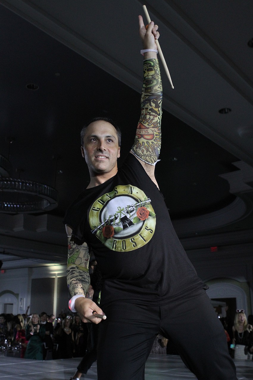 Justin Wasserman rocked out.