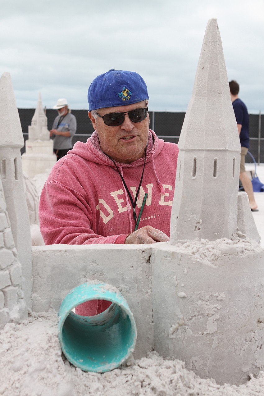 Darrell O'Connor got close to his castle.