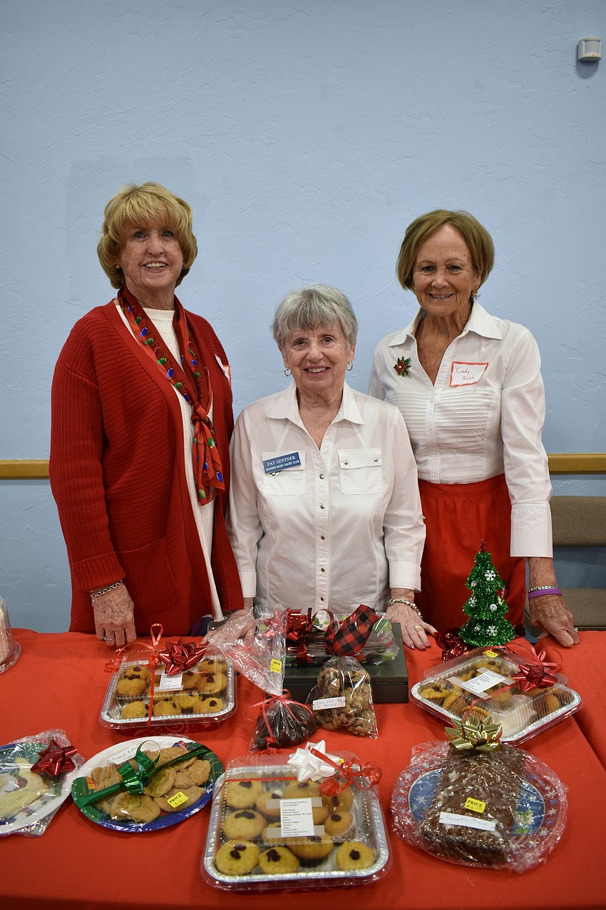 Sue Binder, Pat Gentner and Cindy Noble