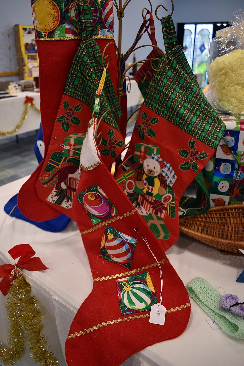 Stockings were just one of the many items people could purchase.