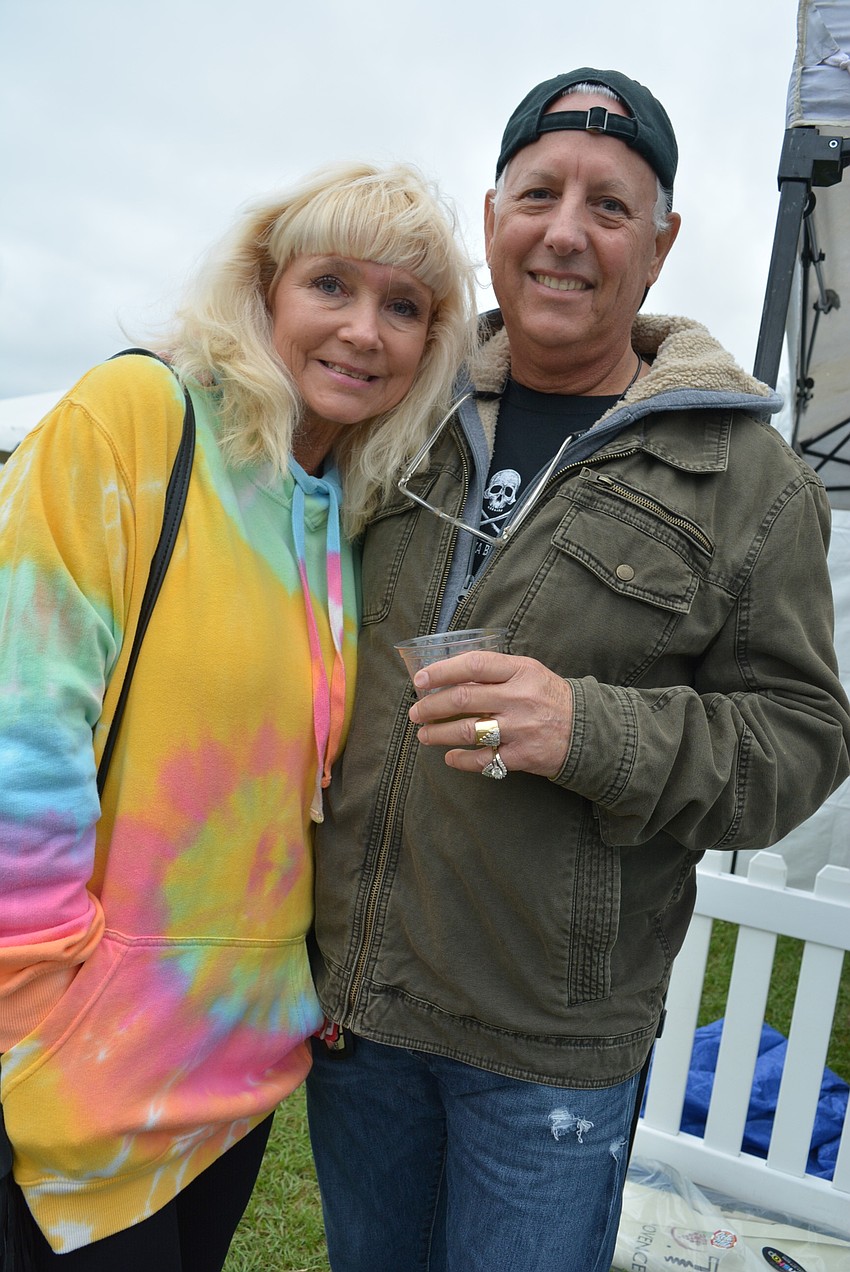 River Landing residents Diane and Glenn Glasser were pleased the event has been shifted to Lakewood Ranch.
