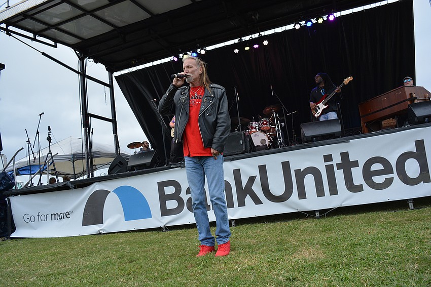 Michael Allman makes a special appearance with R.J. Howson and Friends. The band performed Santana and Allman Brothers music.
