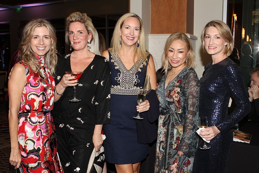 Karen van Lindonk, Laura McManus-Mesia, Brigid Saah, Shoko Frey and Mandi Arthur