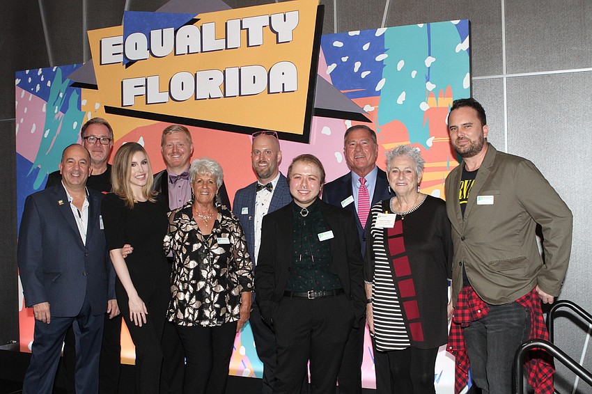 Co-chairman Chris Covelli, Arthur Boyce, Katie McCurry, Jarred WIlson, Marlene Hauck, Co-chairman Jordan Oliveira-Heller, Elliott Gardner, Phil Baker, Maggi Verhagen and Ryan Hill