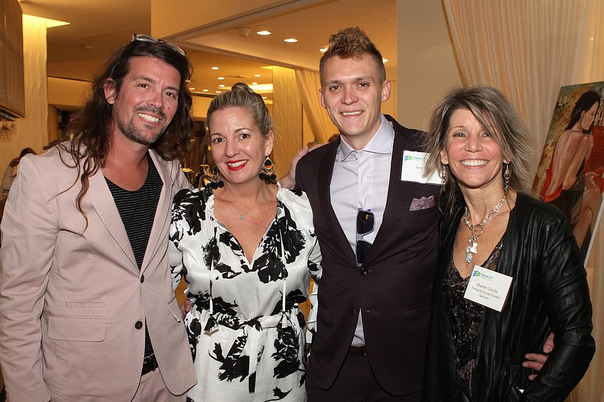 David Curran, Nikki Logan Curran, Sam Ray and Sharon Carole