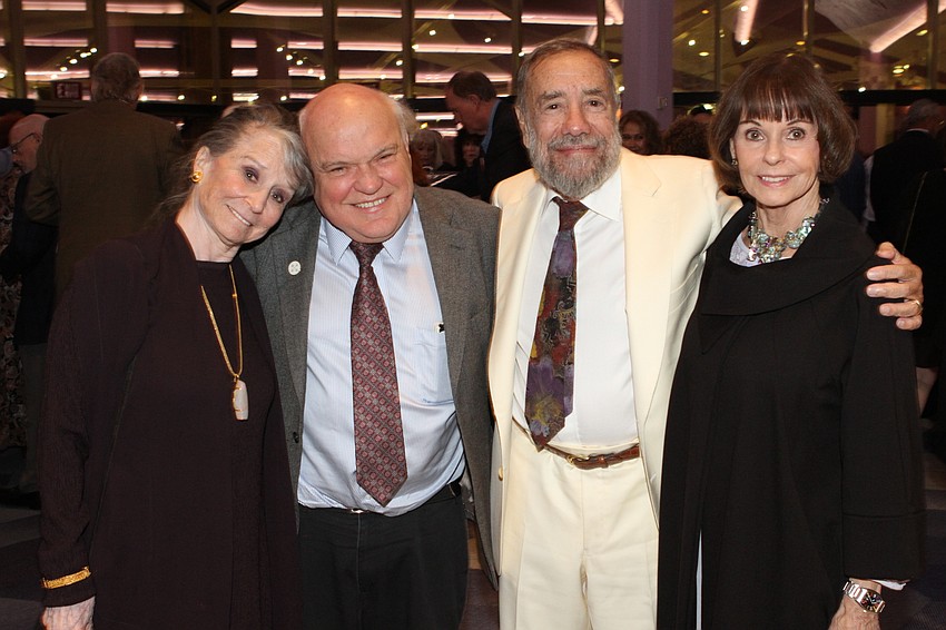Judith Economos, Donal Shea, Andrew Economos and Nancy Blackburn