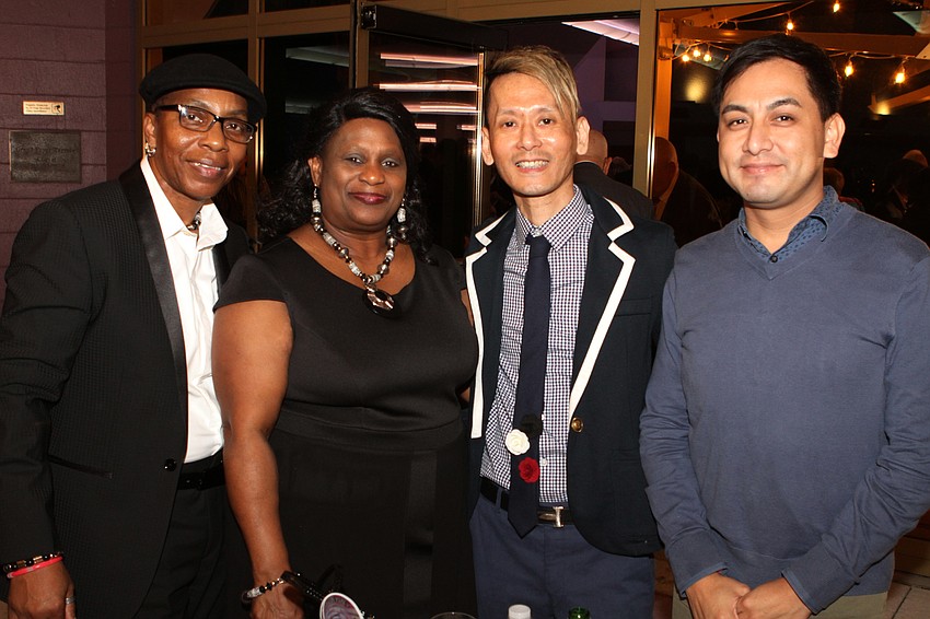 Earline Williams, Janice Baker, Jeffrey Karasawa and Edwin Velasco