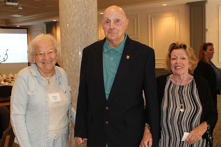 Diane Martin with Reginald and Sonia Frost