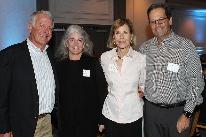 Michael and Marcy Klein with Jill and Scott Levine