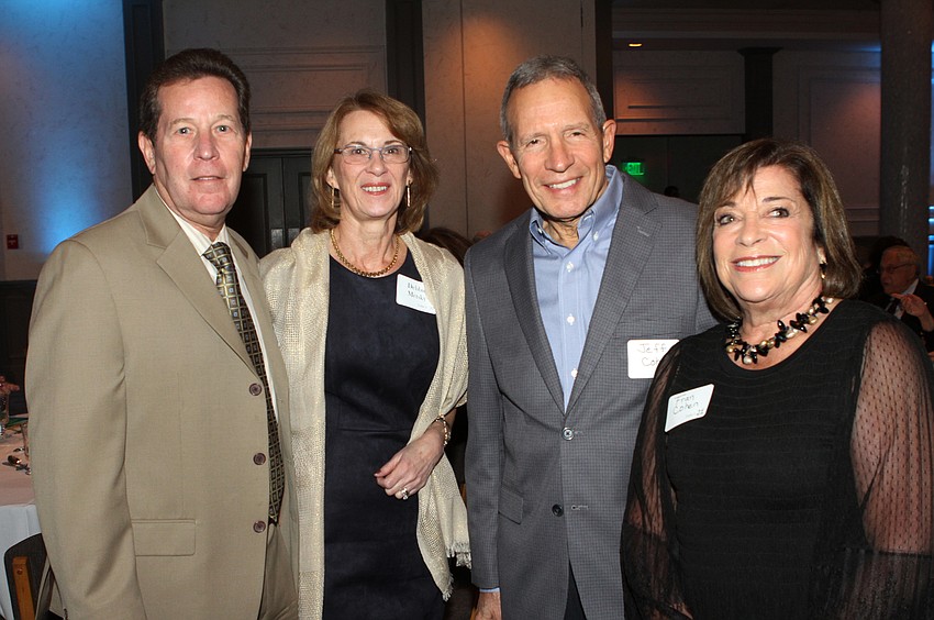 Gordon and Debbie Metsky with Jeff and Fran Cohen