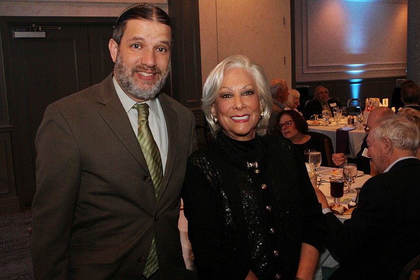 Rabbi Michael Werbow and Susi Steenbarger
