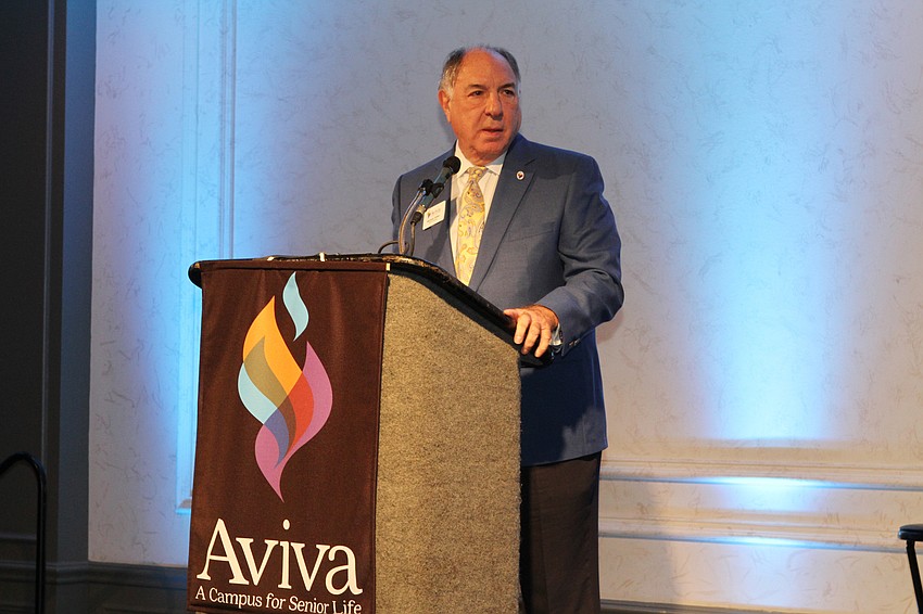 Norman Cohen spoke to the importance of Aviva Foundation's work.