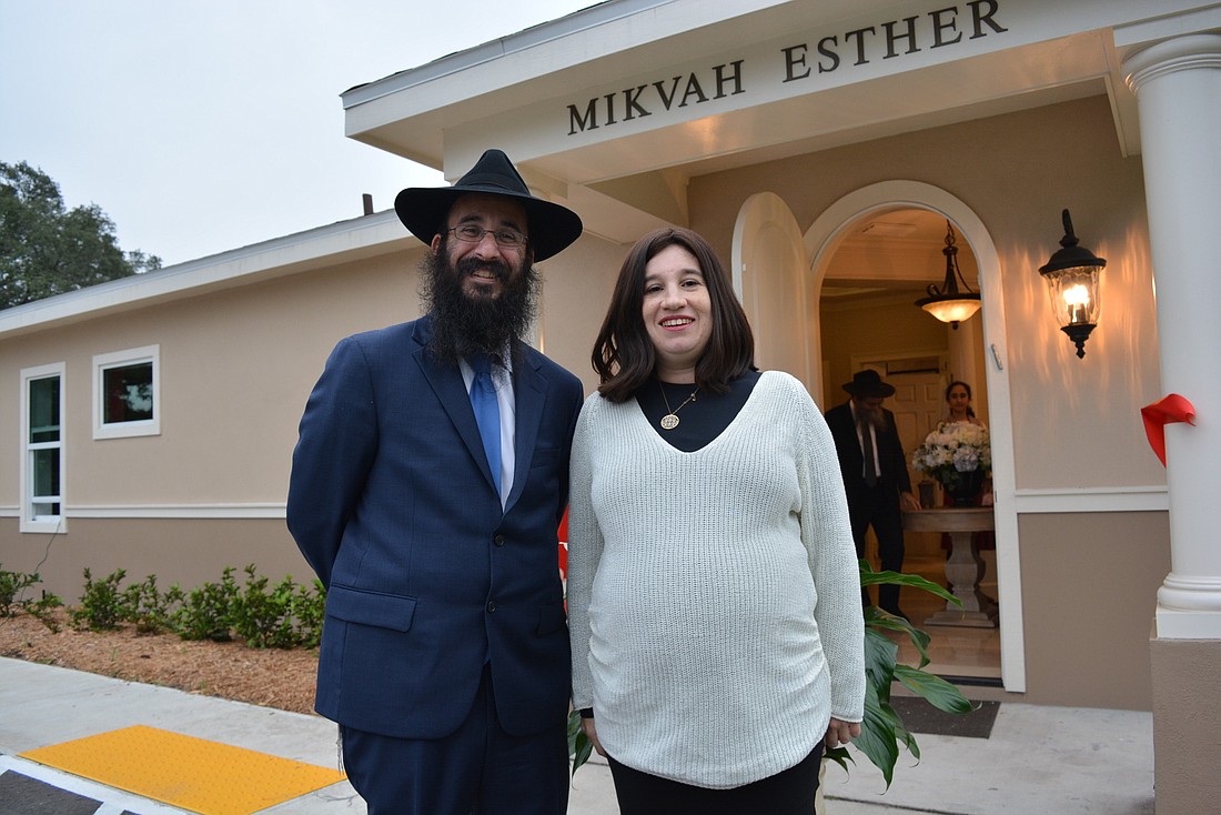 Chabad of Bradenton and Lakewood Ranch Rabbi Mendy Bukiet and wife, Chanie Bukiet, are pleased to name the mikvah in honor of Mendy Bukiet&#39;s late grandmother, Esther Bukiet.