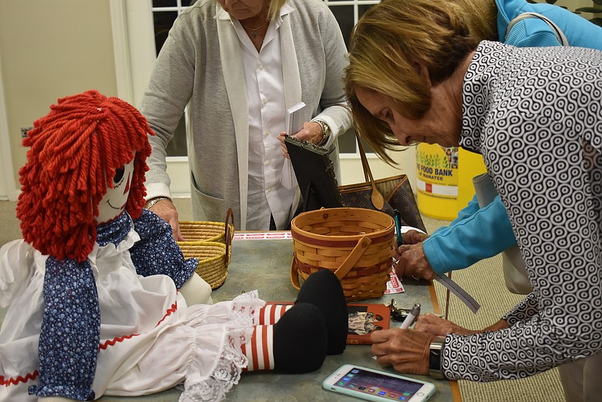 Members signed up to be a part of Toys for Tots this year.