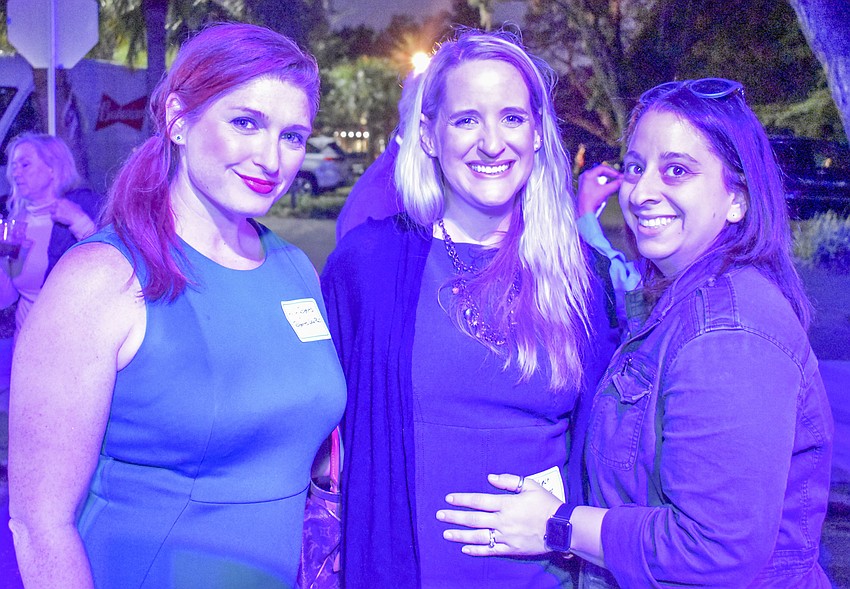 Kelly Roberts, Elisabeth Whitmore and Samantha Ponzillo