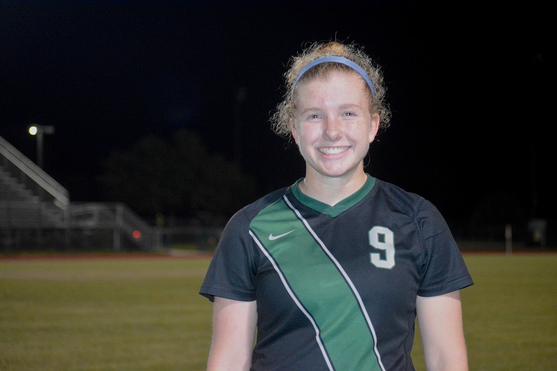 Lakewood Ranch junior Lauren Beck started singing in sixth grade, and started playing soccer when she was 5.